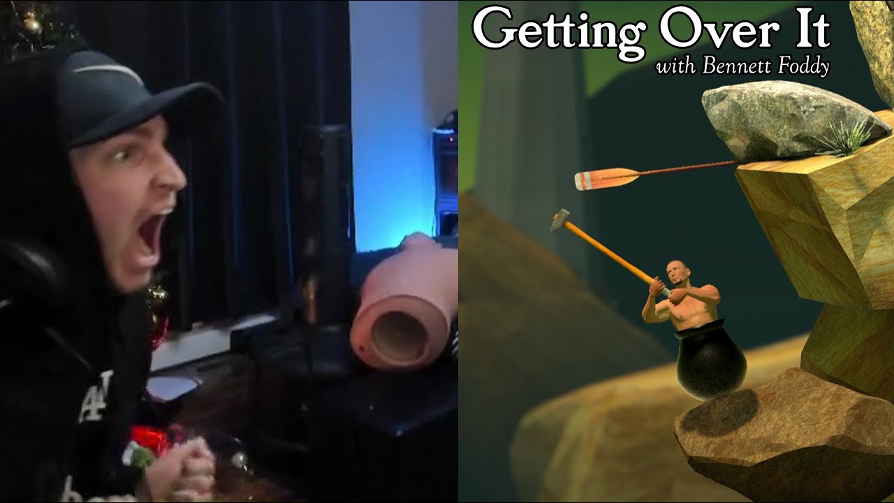 THE MOST FRUSTRATING GAME EVER (Getting Over It)