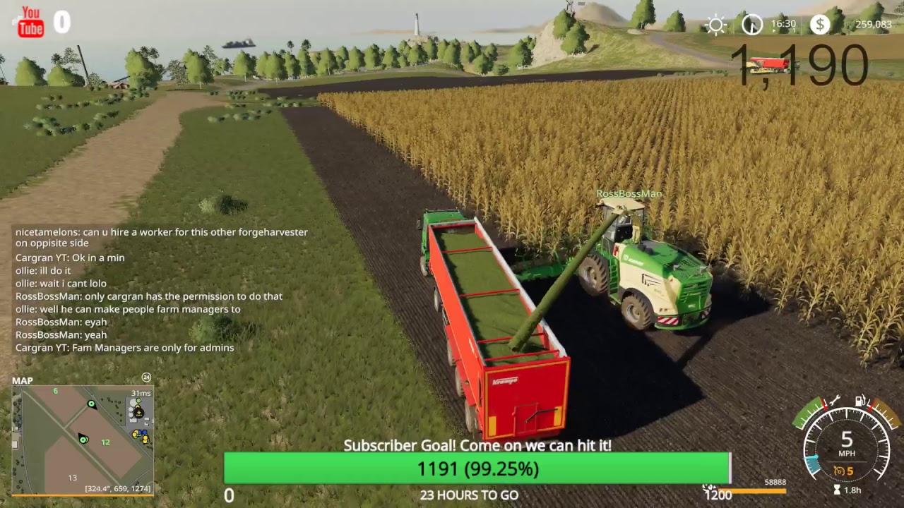 FS19 Join Us! Good Earth 24/7 Silage server LIVE