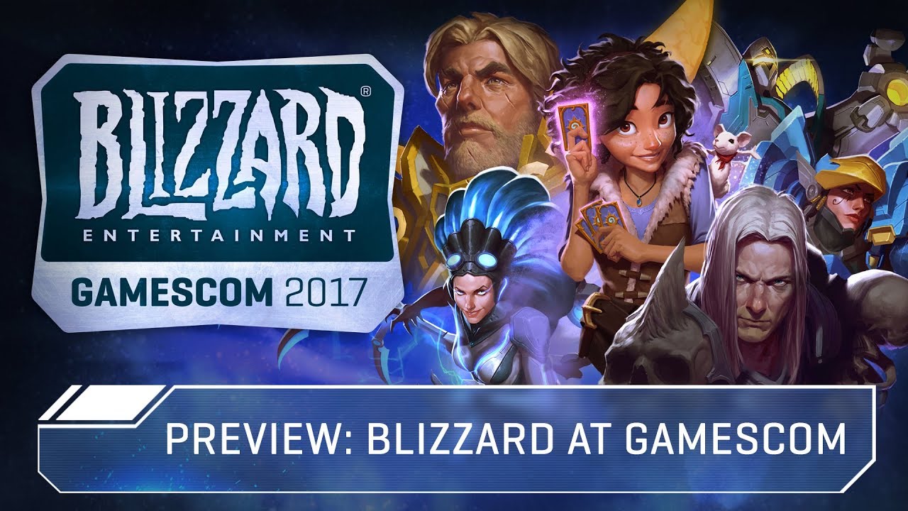 Обзор: Blizzard на gamescom 2017 (субтитры)