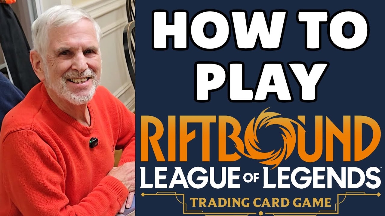 Teaching My 80 Year Old Grandpa How to Play Riftbound!