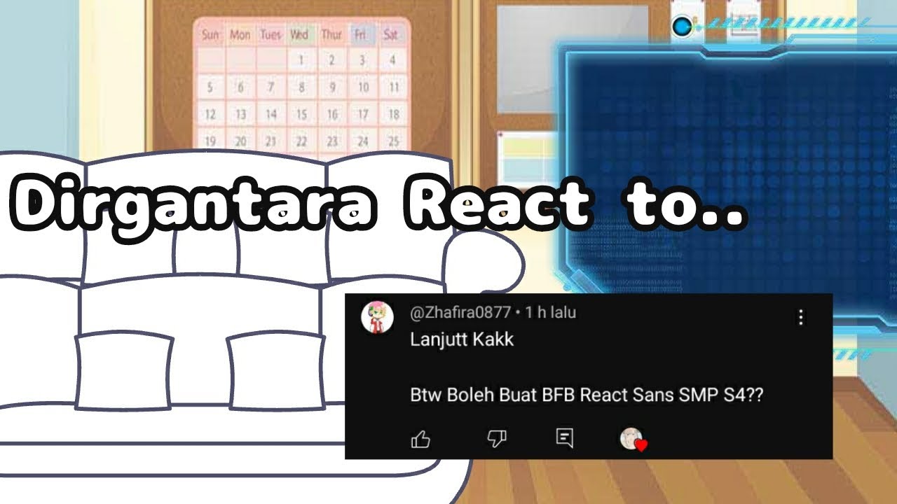 Dirgantara React to.. (Sans smp)