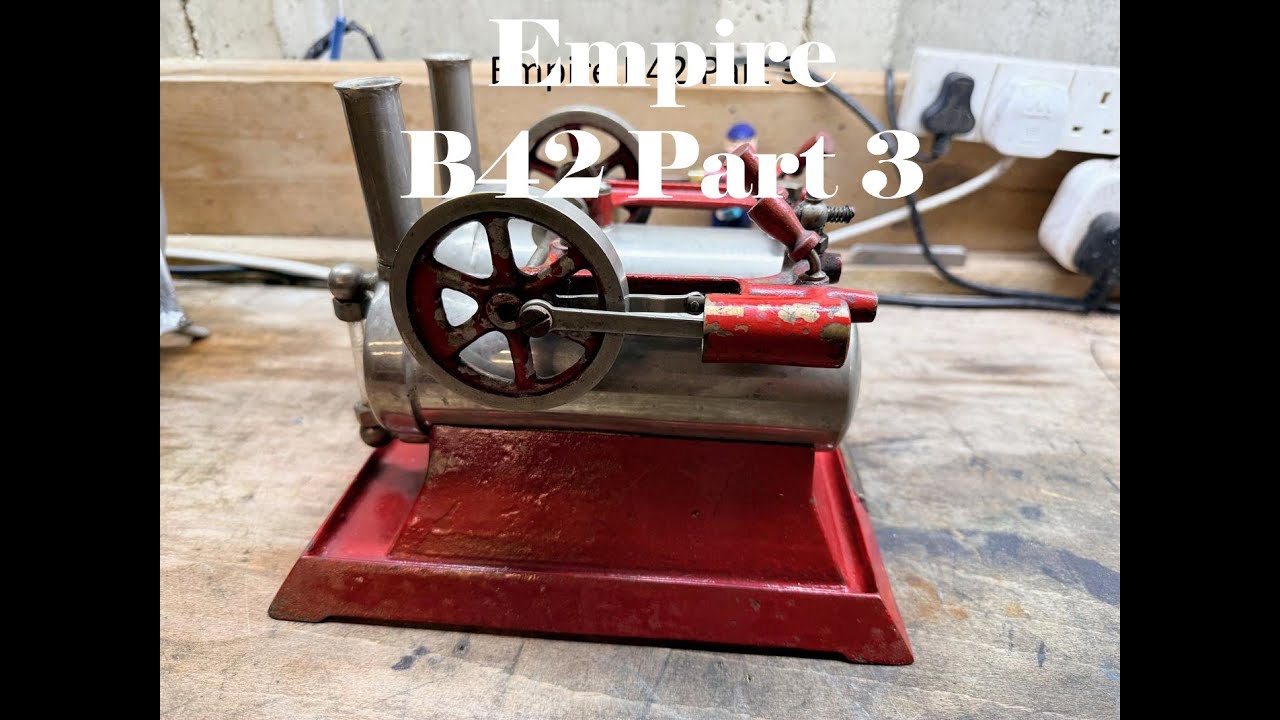 Empire B42 steam engine Part 3 cleaned and Descaled Running