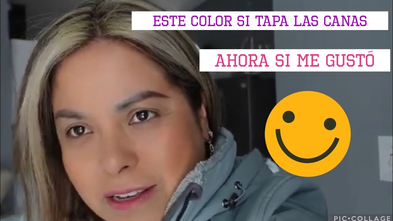 Este color queda perfecto para las canas
