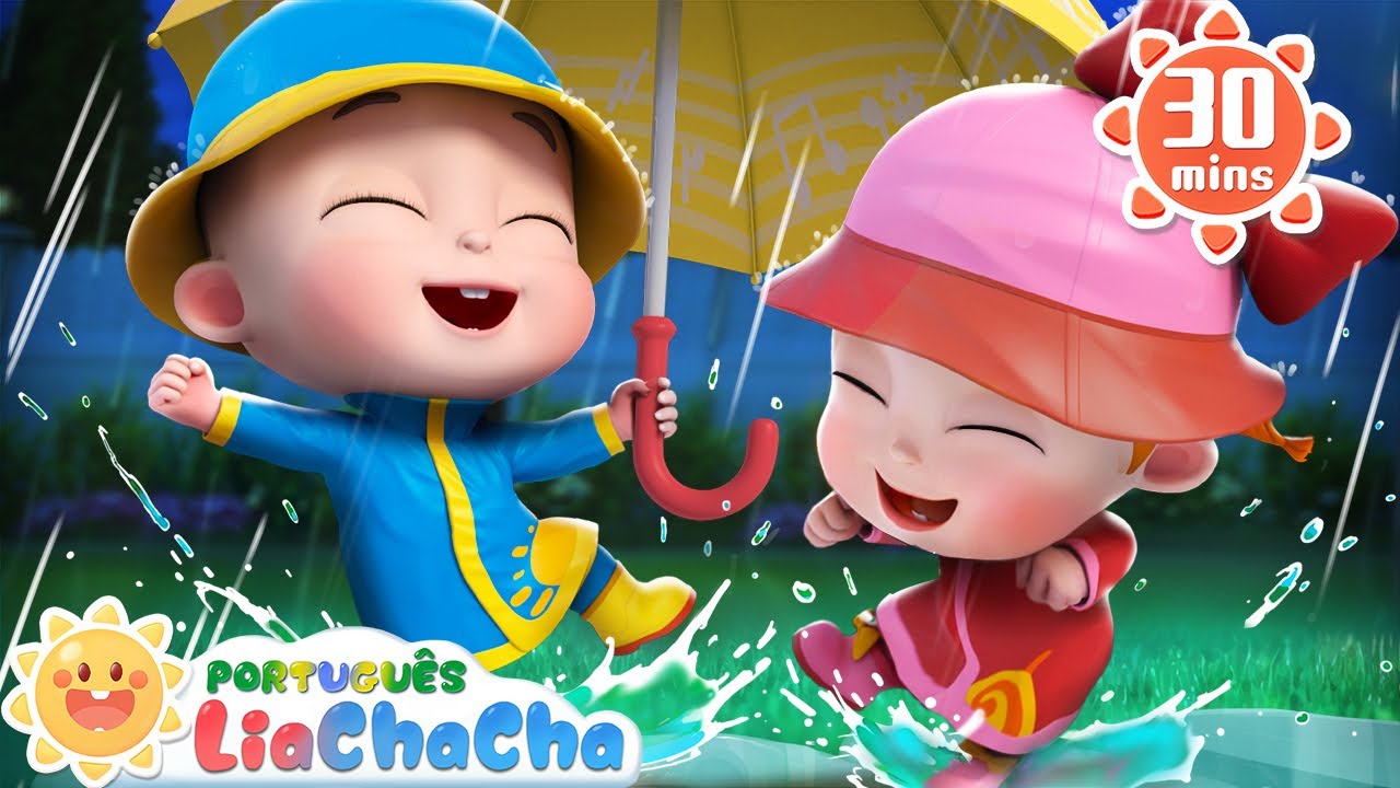 Chuva Chuva Vá Embora | Compilação | LiaChaCha em Português - Músicas Infantis