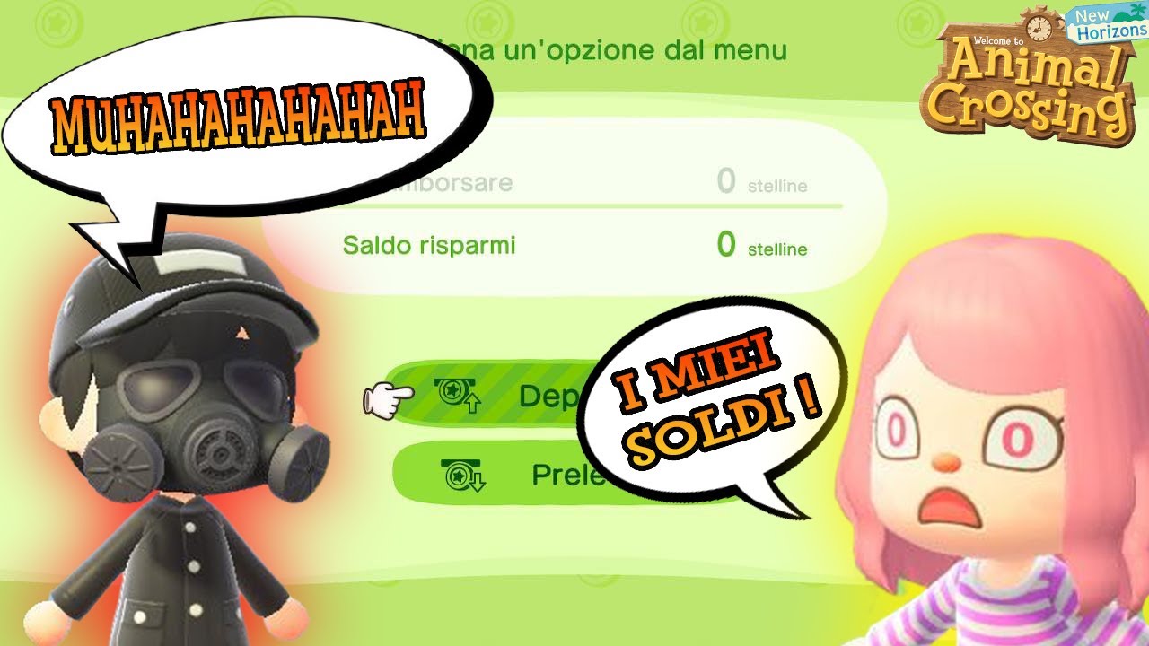 UN HACKER ha rubato TUTTI i miei SOLDI 😱😱EP.1 Animal Crossing New Horizons