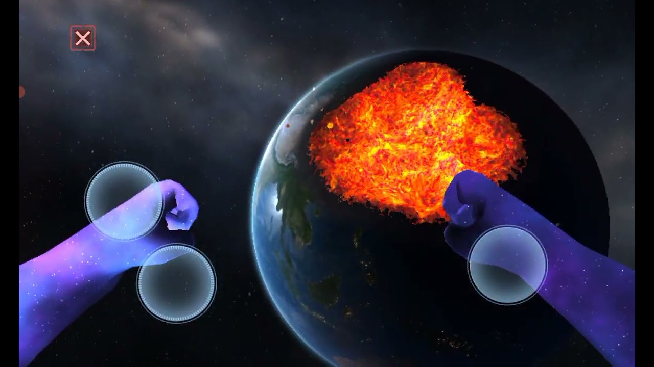 I destroyed planets in solar smash