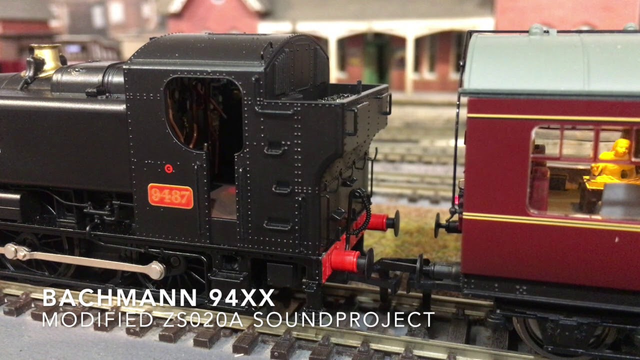 Bachmann 94XX Sound fitted by Digitrains using Zimo Sound Decoder.