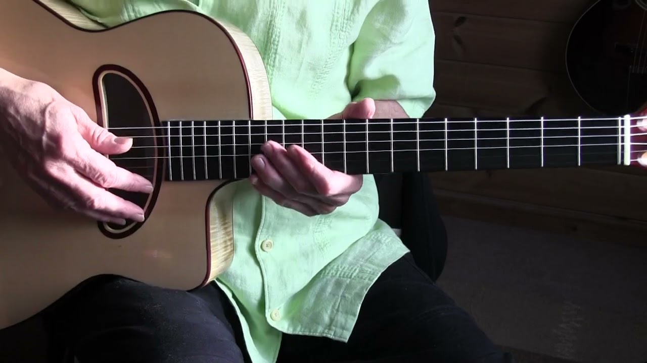 Sleepy Time Down South - Fingerstyle Jazz Lesson - TAB avl.