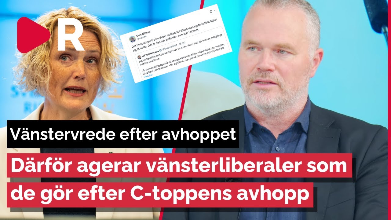 D&auml;rf&ouml;r tar v&auml;nstern i s&aring; att de spricker efter centertoppens avhopp
