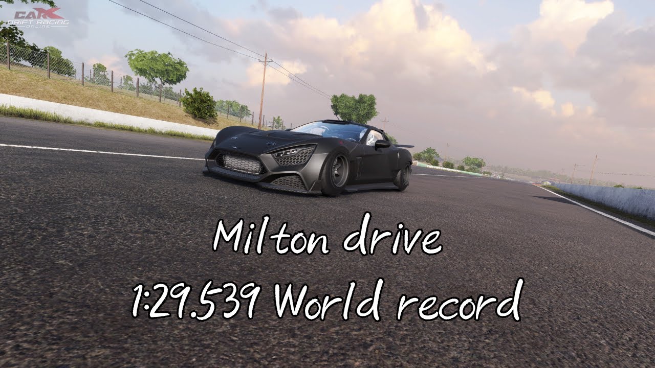 Milton drive World record 1:29.539