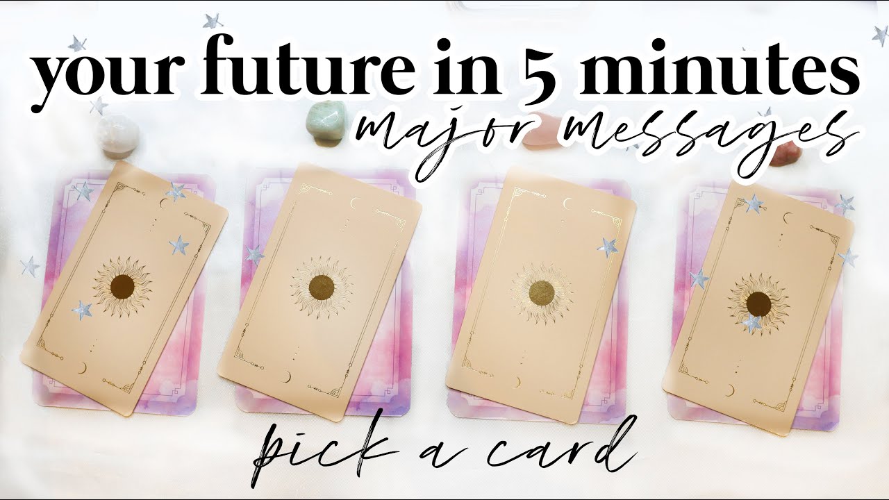 ✨🔮YOUR FUTURE IN 5 MINS 🔮✨ WHATS TO COME?! ⭐️ PICK A CARD ⭐️