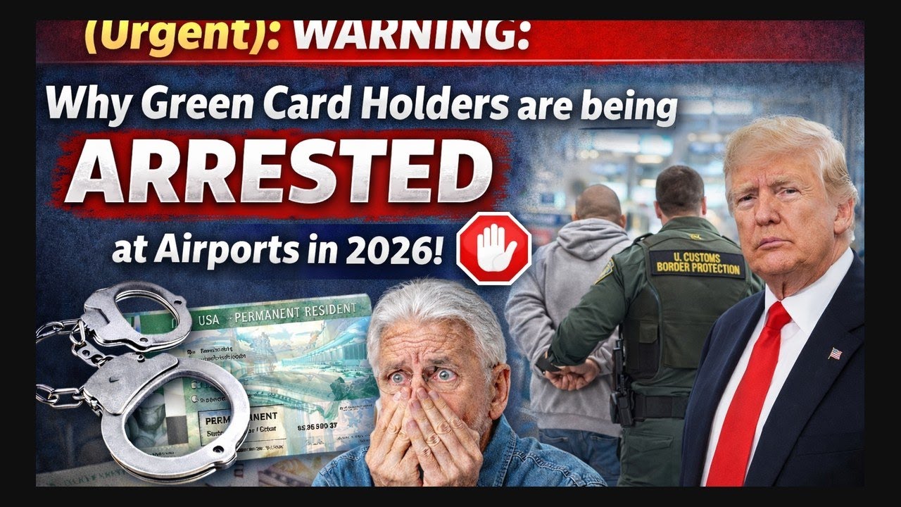 Final Warning: Why Green Card Holders are Being ARRESTED at Airports! 2026
