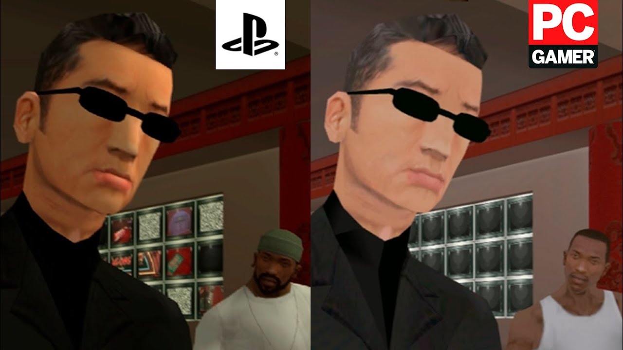 GTA San Andreas - Diferencias entre la versión de PS2 y PC