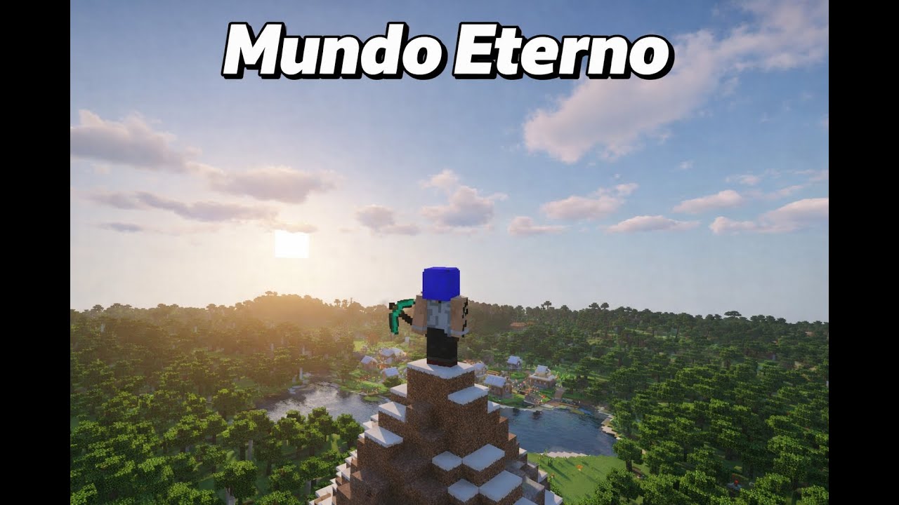 Minecraft: MUNDO ETERNO Ep.1 - INICIO DA NOSSA JORNADA!!!