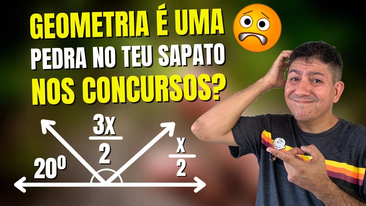 3 QUESTÕES DE ÂNGULOS | Prof Robson Liers  | Mathematicamente - Matemática para concursos