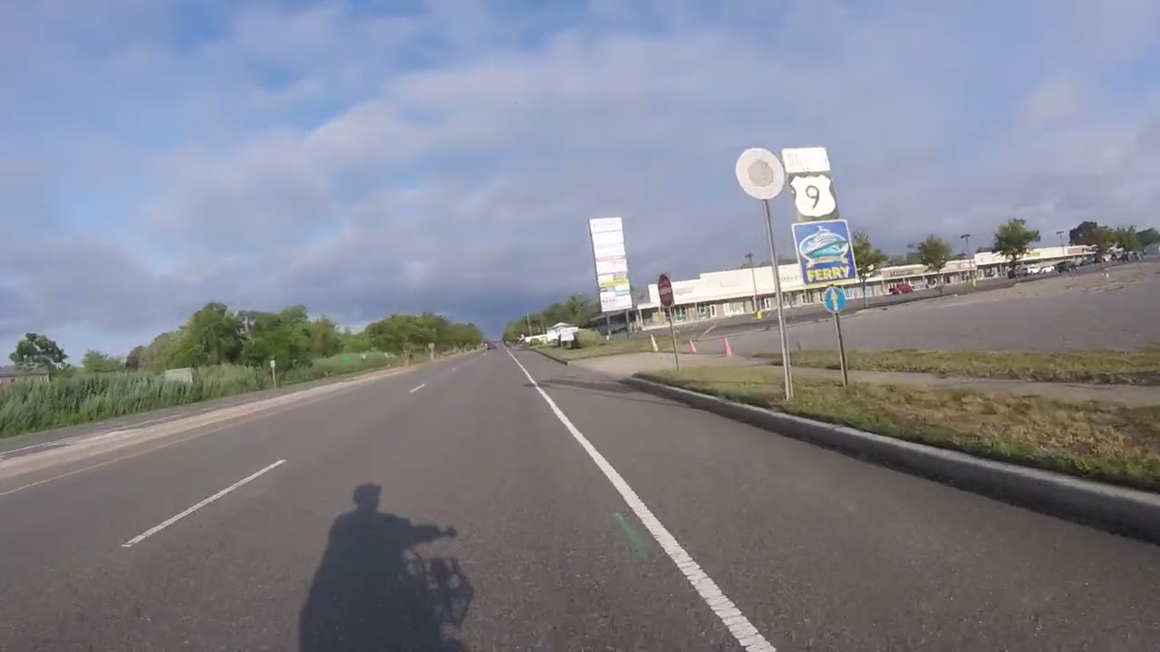 Bike Ride along Delaware Bay in North Cape May NJ Part 1