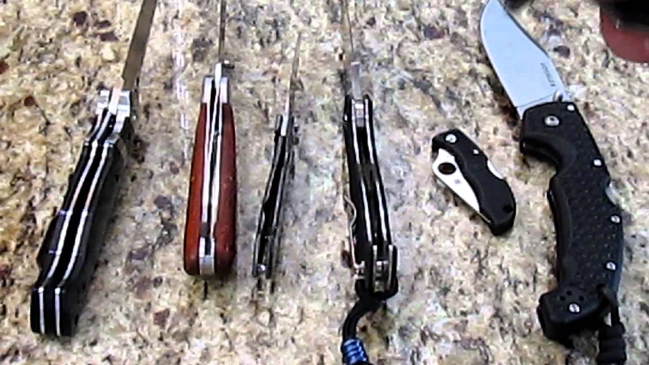 Tipos Diferentes de Travas de Canivetes - BRTactical
