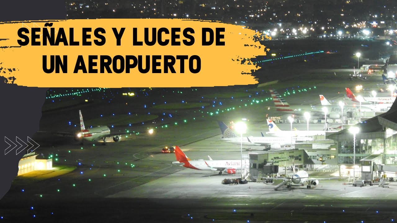 Así se guían los pilotos | Marcas, señales, ayudas visuales y luces de un aeropuerto | MaitoPlane |