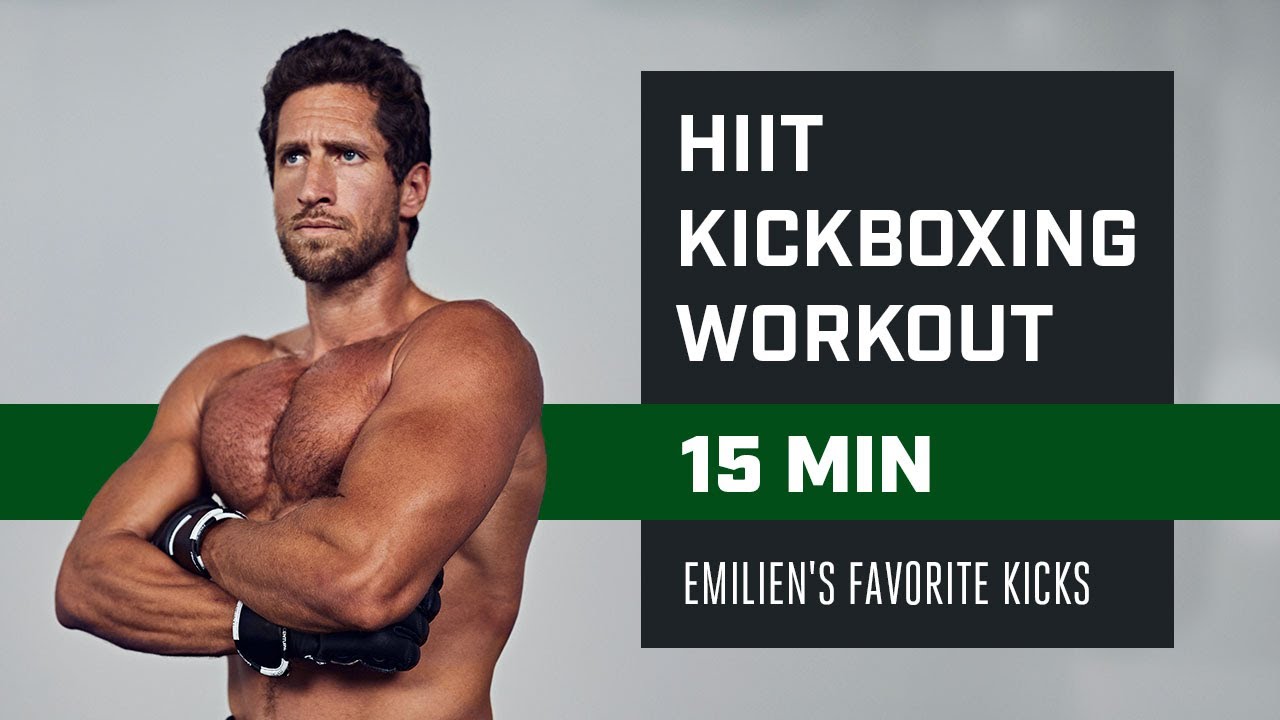15 MIN HIIT KICKBOXING WORKOUT – Emilien's Favorite Kicks | Emilien De Falco