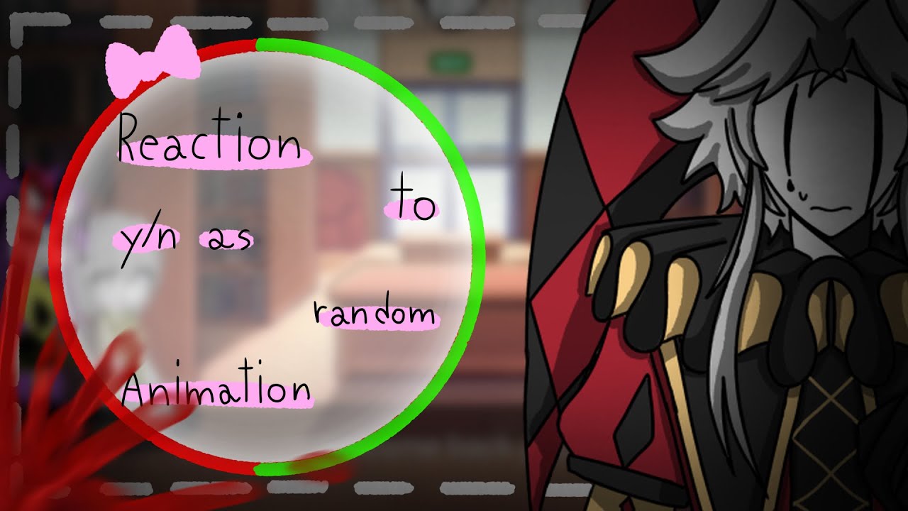 the freak circus reaction to y/n as random animation part 2. #gacha #reaction #yn #edit #tfc #song 