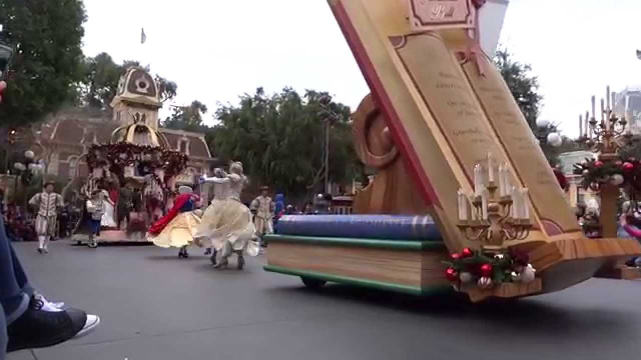 Christmas Fantasy Parade 2014 at Disneyland
