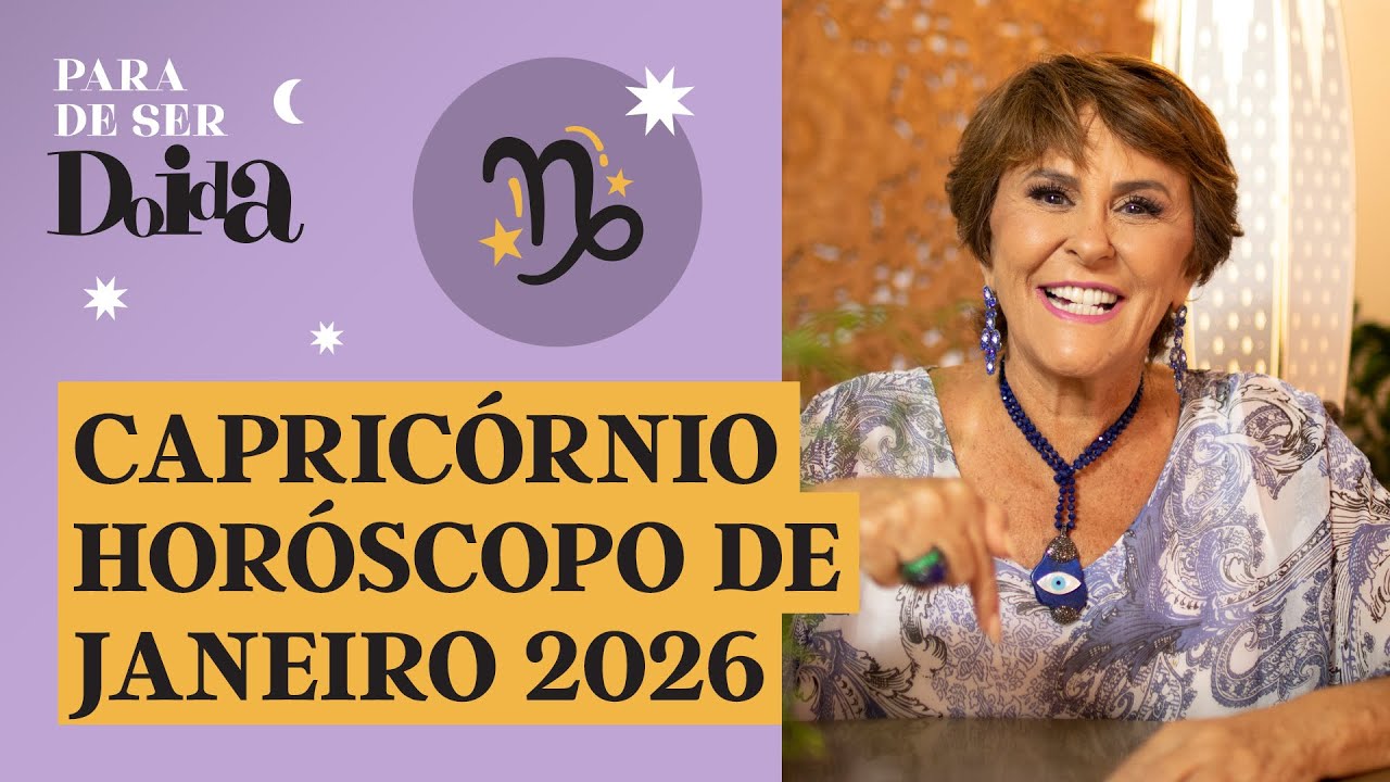 Hor&oacute;scopo Janeiro 2026 - Capric&oacute;rnio
