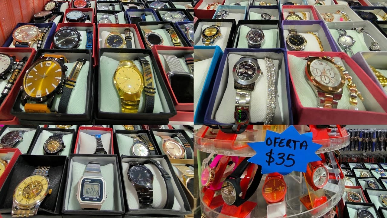 😱RELOJ ⌚ DESDE $35 PESOS GRANDES OFERTAS PARA HACER NEGOCIO en el Centro de la CDMX 💯