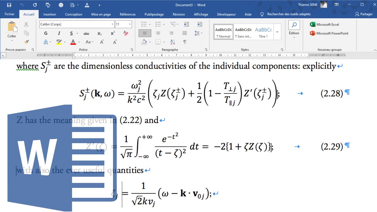 Comment Numéroter des équations Word ( 3 méthodes)