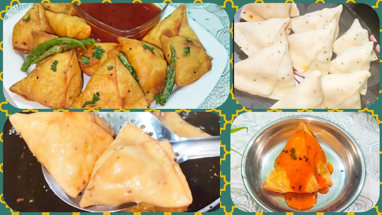 Halwai Jaise Samose Ab Ghar Par Banaye Aur Bahar K Bhool Jaye ☕ K Shat Aur Iftar M Bhi Bnaye 