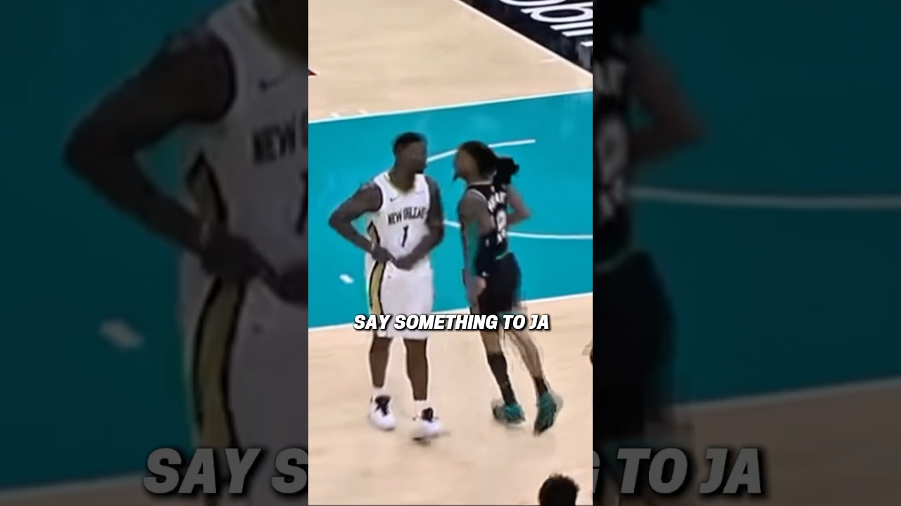 Ja Welcomed Him To The NBA 😅🫵