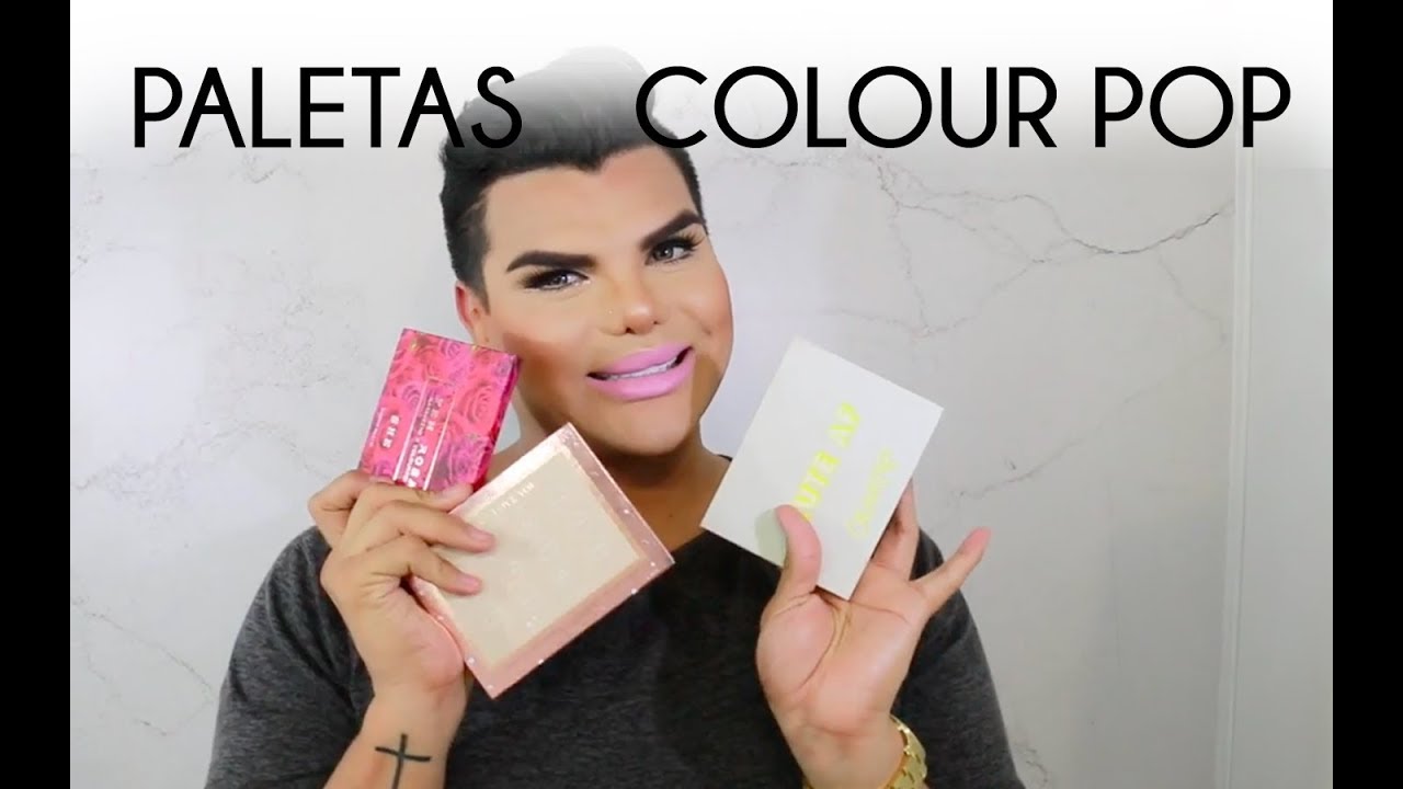 NUEVAS PALETAS COLOUR POP - RENÉ VALDIVIESO