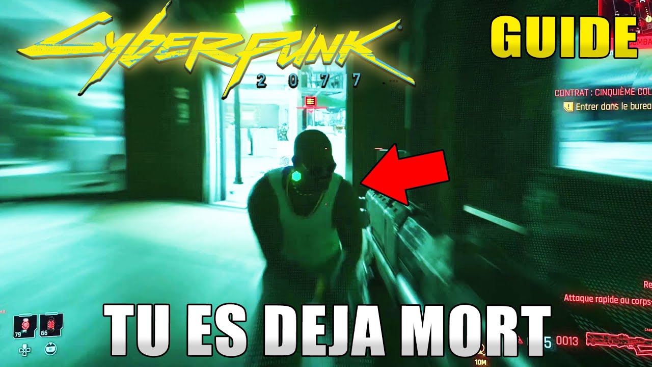 CYBERPUNK 2077 : COMMENT RALENTIR LE TEMPS ( Tu es d&eacute;j&agrave; mort Troph&eacute;e Succ&egrave;s GUIDE )