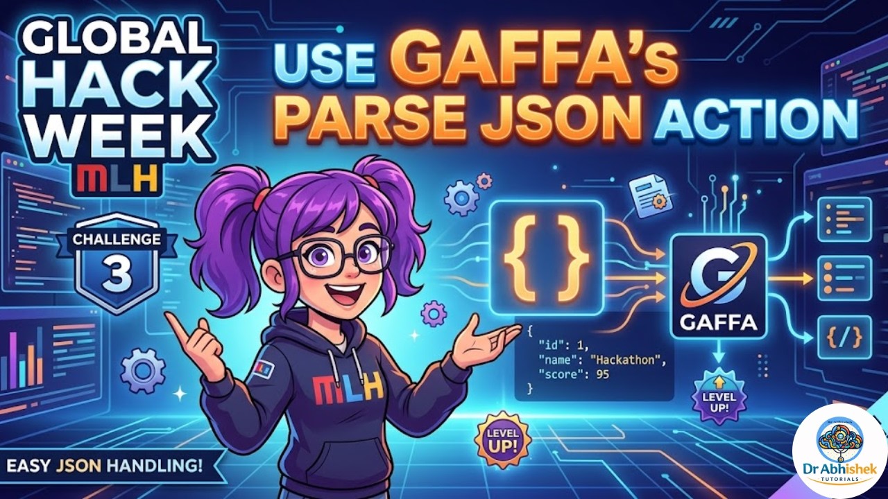 Задание 3: Использование функции Parse JSON от Gaffa | Global Hack Week MLH