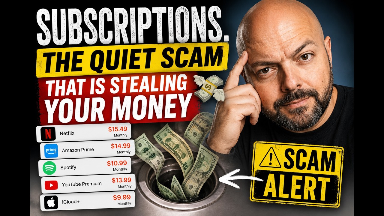Subscriptions. The Quiet Scam That is Stealing Your Money 💸