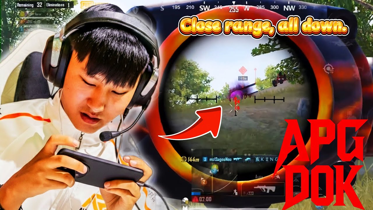 PUBG MOBILE Full MATCH 🔥 ULTIMATE ROYAL APG DOK Close range, all down.