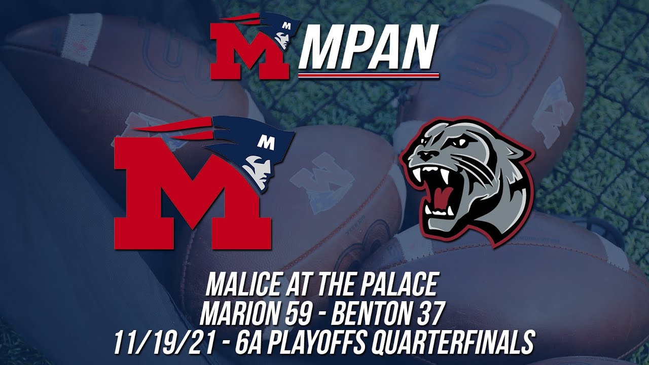 'Malice at the Palace' Marion at Benton -  FB 11/19/21