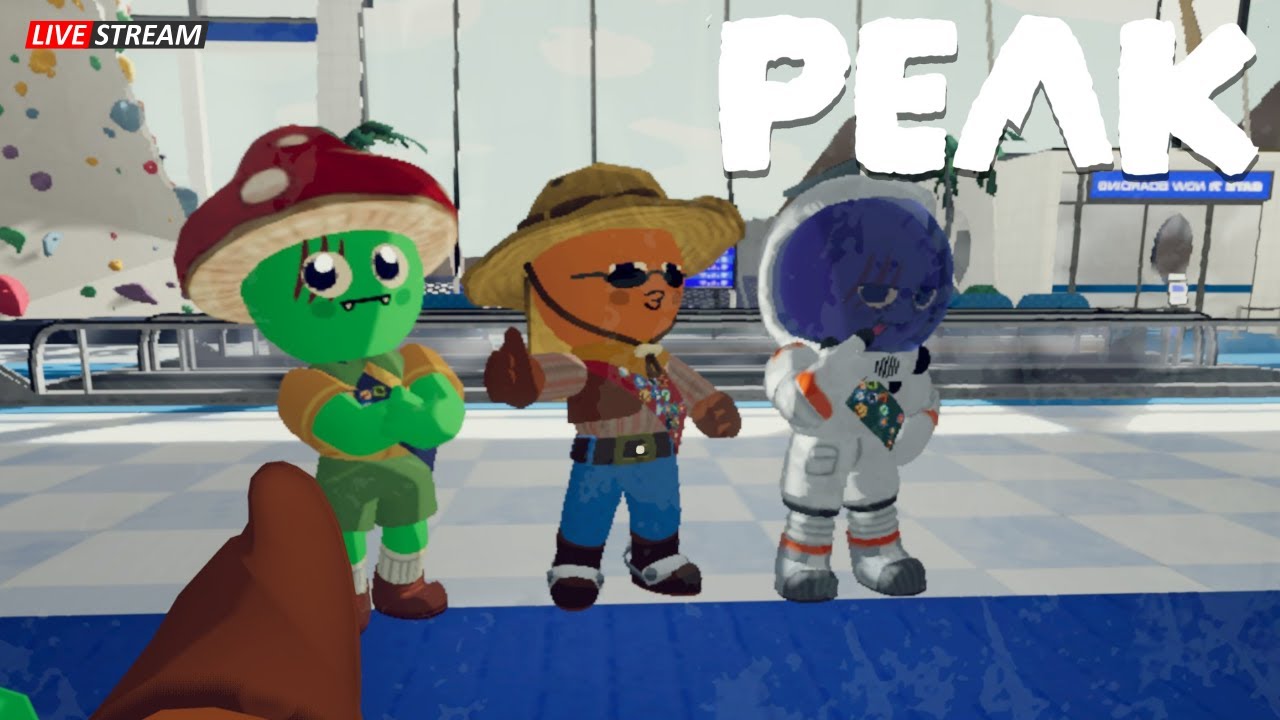 Badge Hunting 🔴PEAK Livestream