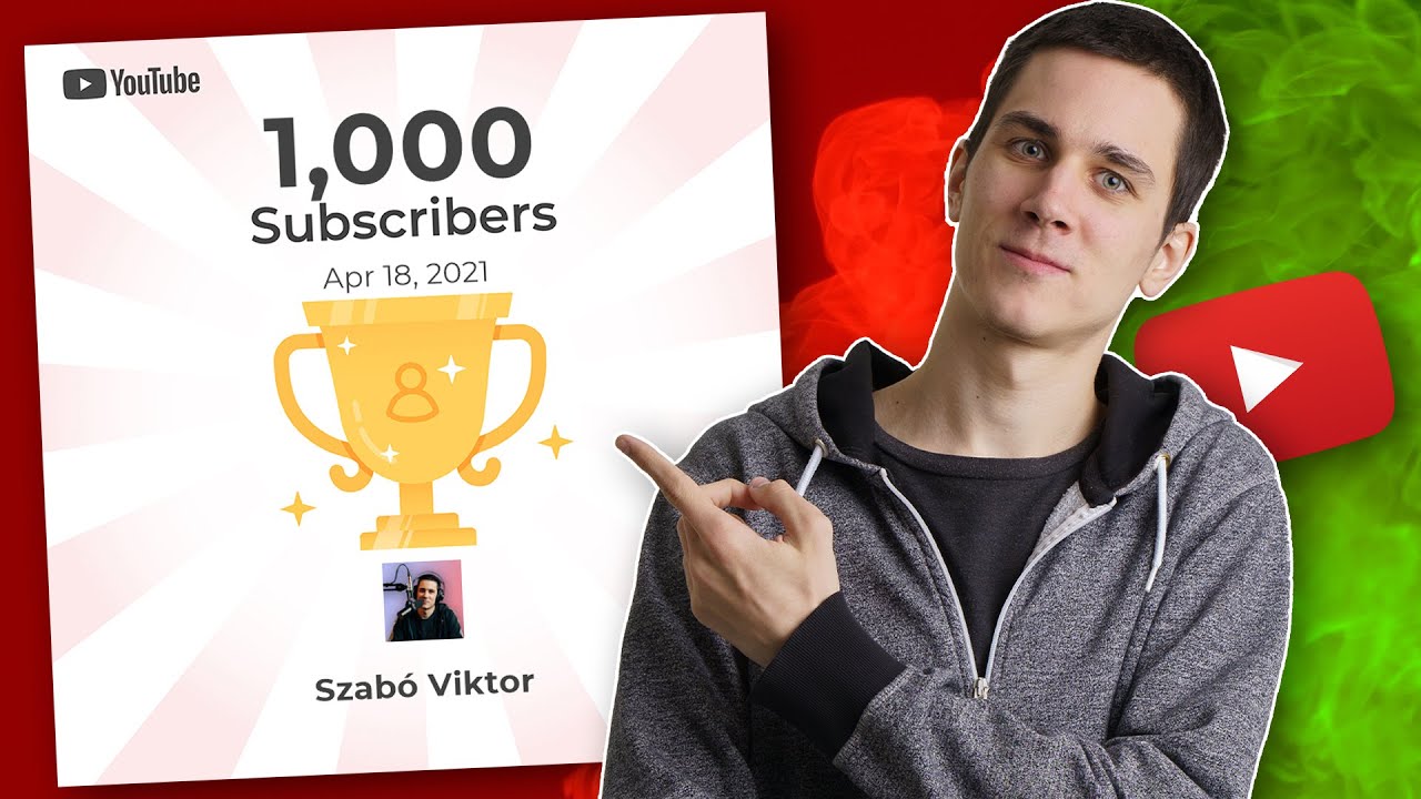 Így szerezd meg az ELSŐ 1000 feliratkozód!