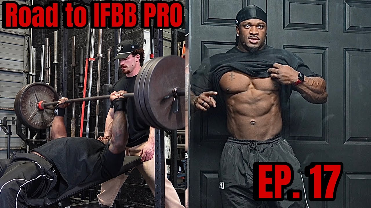 ROAD TO IFBB PRO | EP. 17 | BENCHING FOR THE FIRST TIME IN YEARS & POSING TIPS