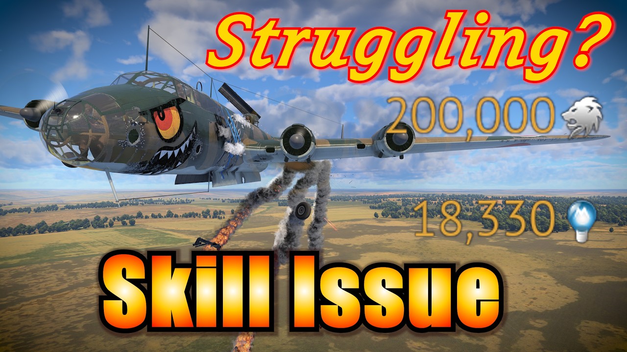 How to Exploit the Bomber meta to research entire trees ( How War Thunder Air RB ACTUALLY WORKS )