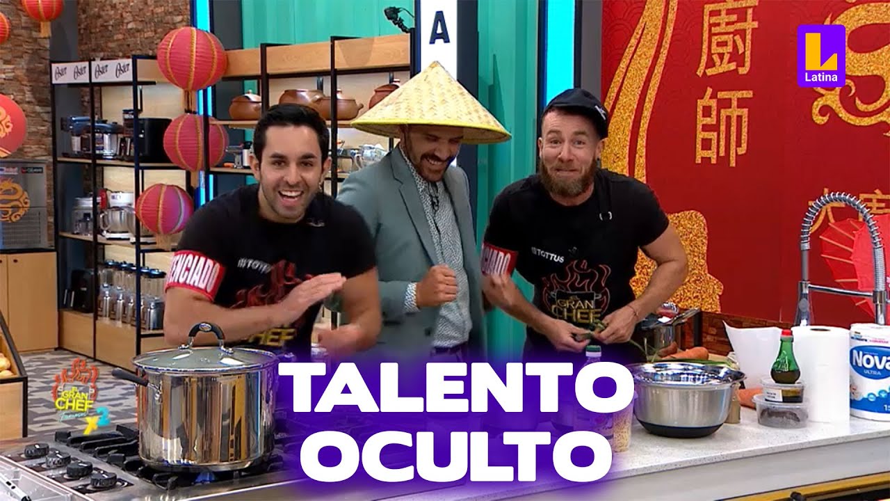 Rodrigo S&aacute;nchez Pati&ntilde;o canta una canci&oacute;n en Chino | El Gran Chef Famosos