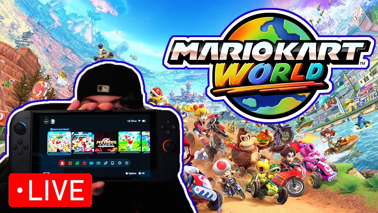 MARIO KART WORLD УЖЕ ЗДЕСЬ &mdash; Я обожаю эту игру, лол