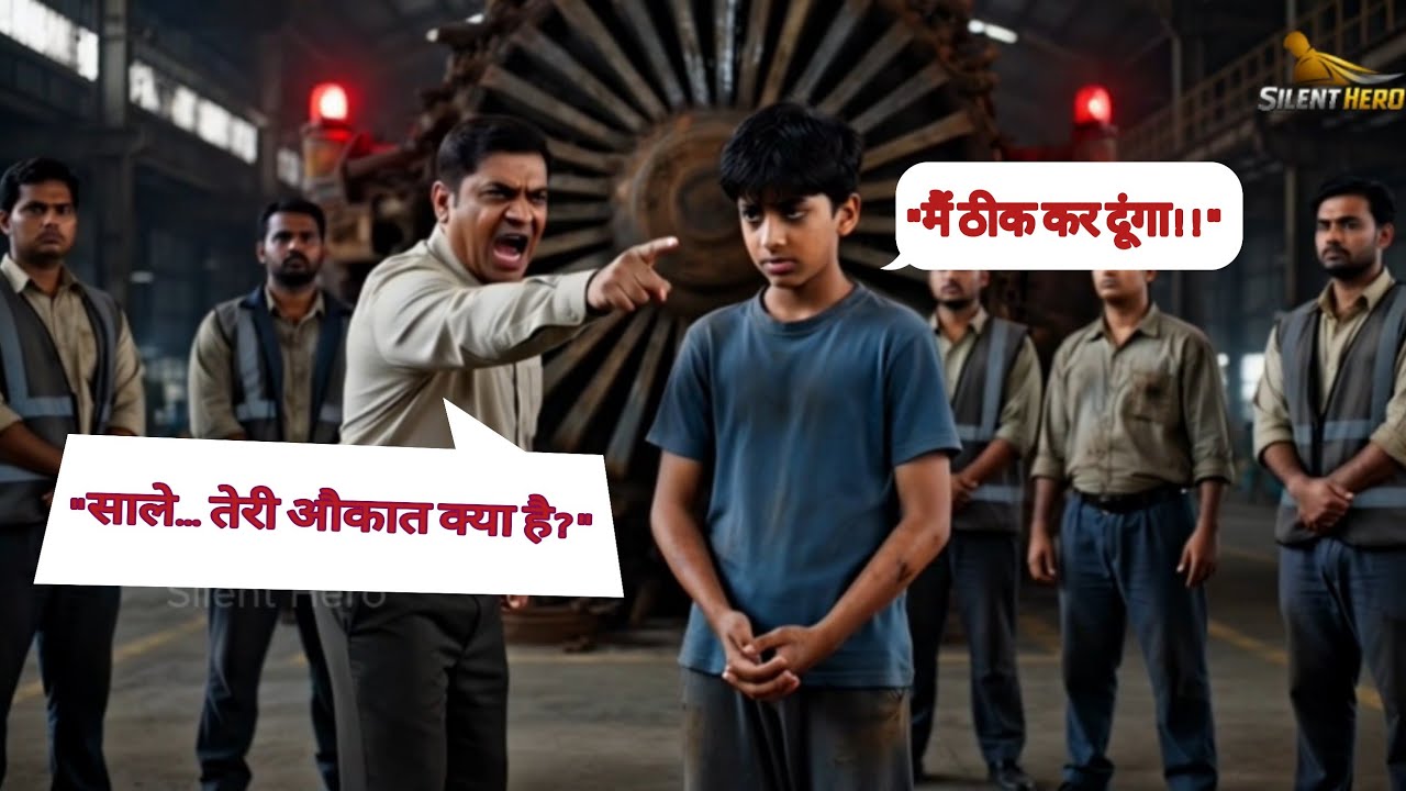 ₹200 करोड़ का इंजन कोई इंजीनियर ठीक ना कर सका… 15 साल के लड़के ने कर दिखाया | Emotional Hindi Story