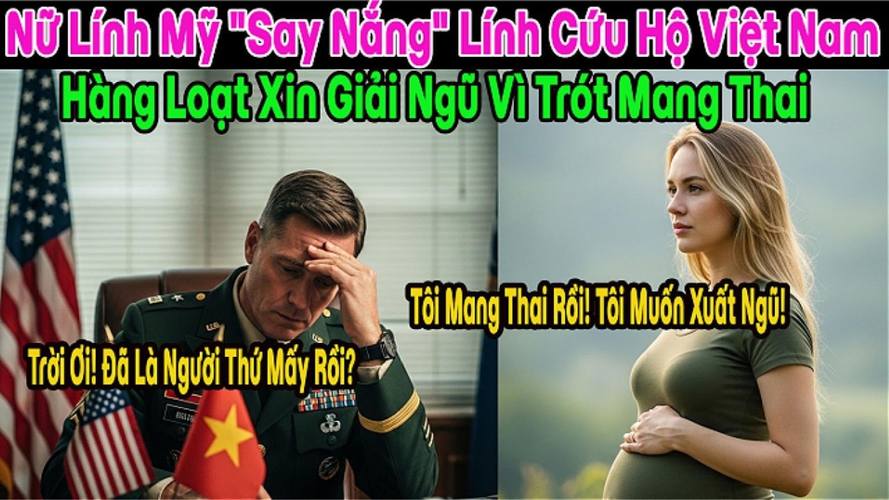 Hàng Loạt Nữ Quân Nhân Mỹ 