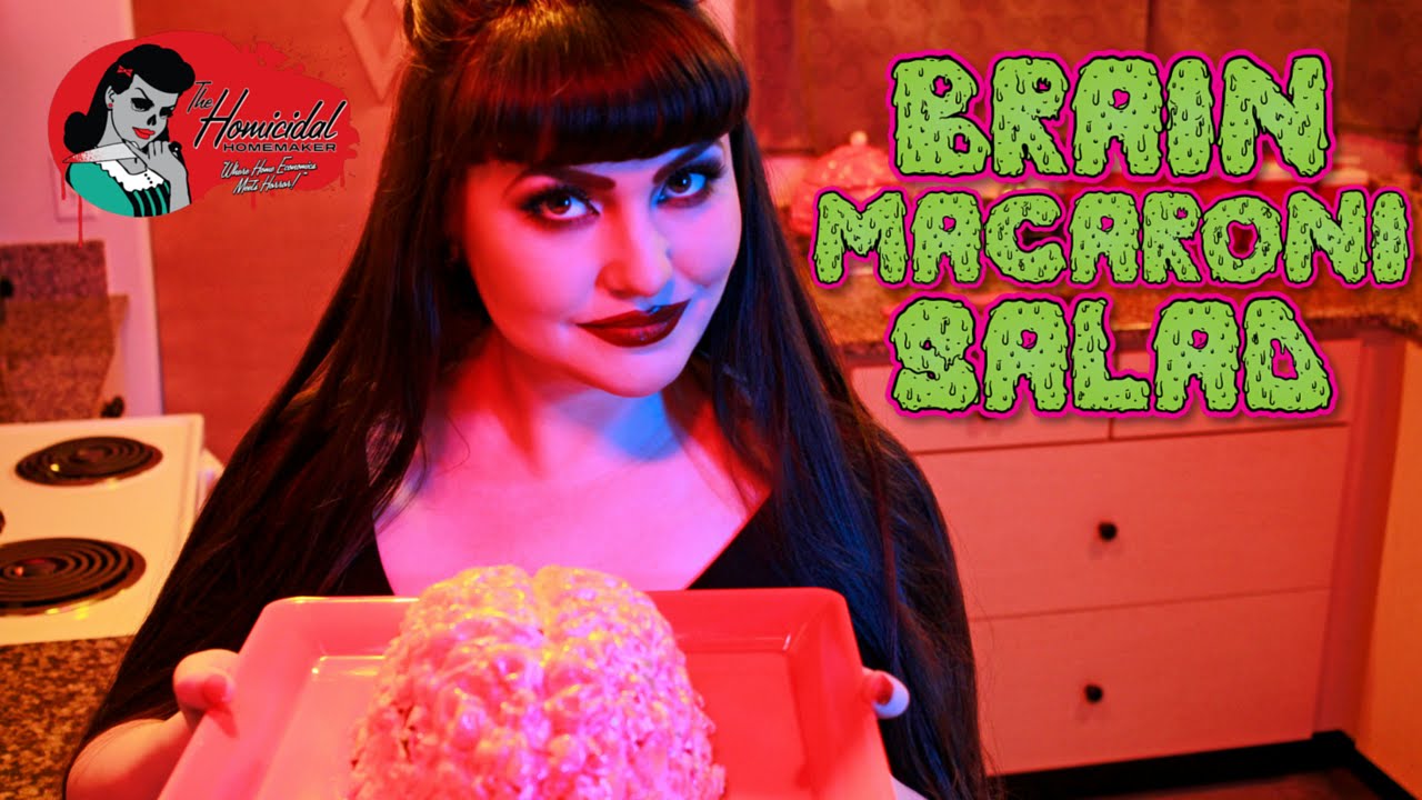 Spooky Brain Macaroni Salad – The Perfect Recipe for Your Next Halloween Party!