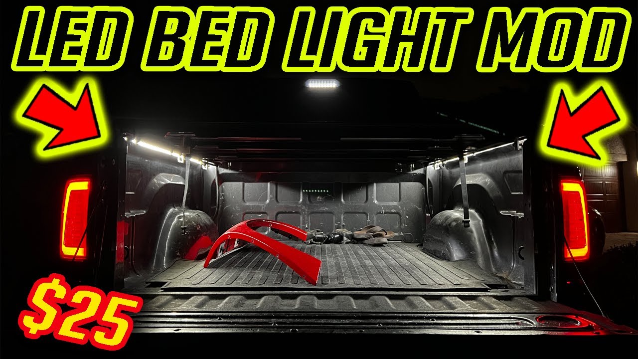 RAM Truck LED Bed Light Super Bright Lighting Mod