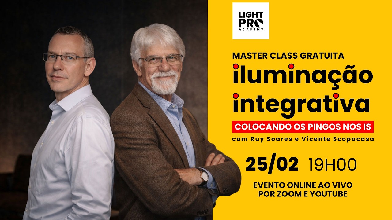 Master Class - ILUMINAÇÃO INTEGRATIVA - Colocando os Pingos nos 