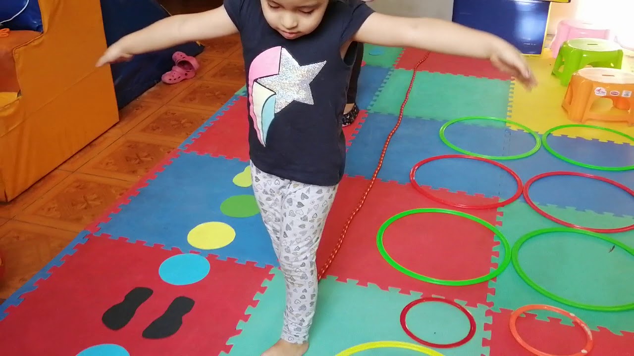 Motricidad gruesa para niños de 1,2,3 años Nivel inicial