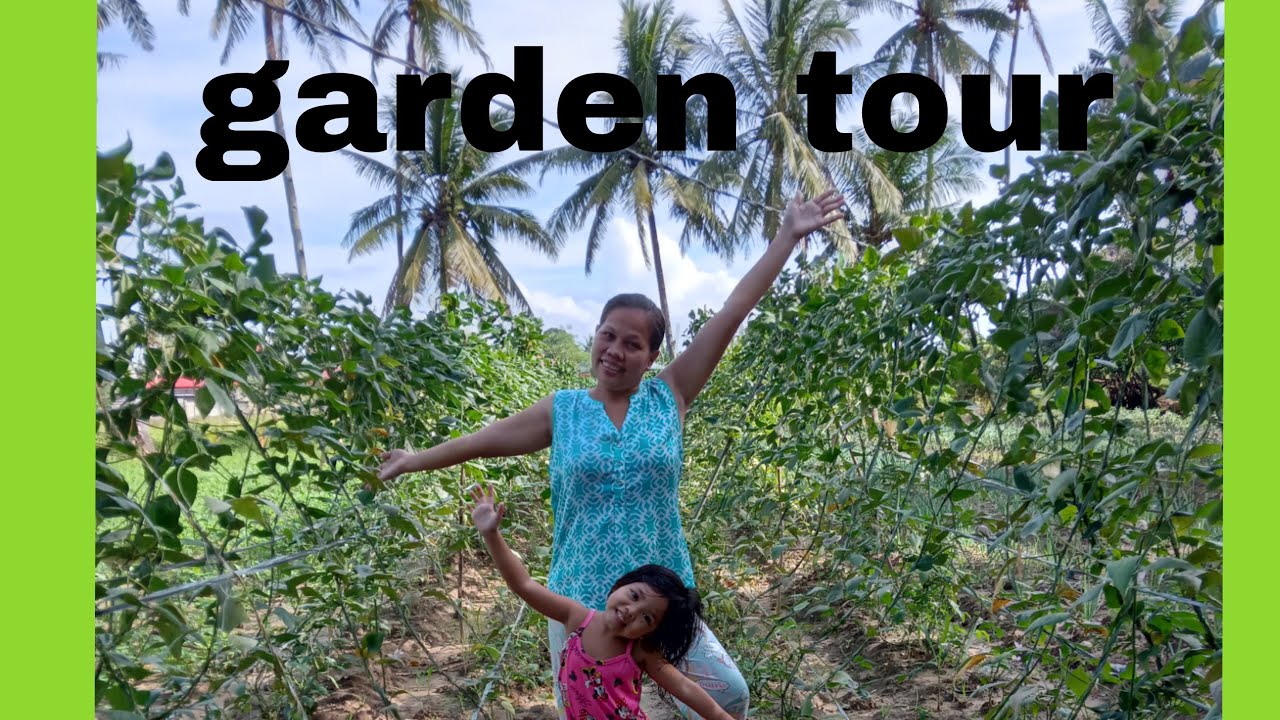 [2nd vlog] GARDEN TOUR +ang daming tanim 😯- maria nina's vlog pls like and subscribe😍😍