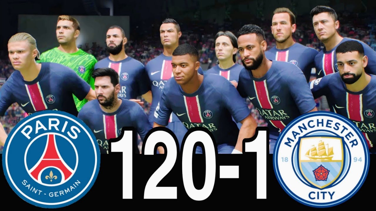FC 25 -MESSI RONALDO NEYMAR & MBAPPE | ALL STARS |  AL NASSR 100-0 MANCHESTER UNITED